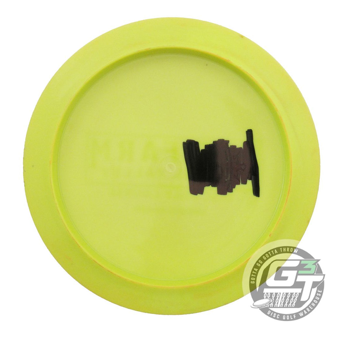 USED Dynamic Discs Fuzion Raider 175g Yellow Black Stamp Distance Driver Disc