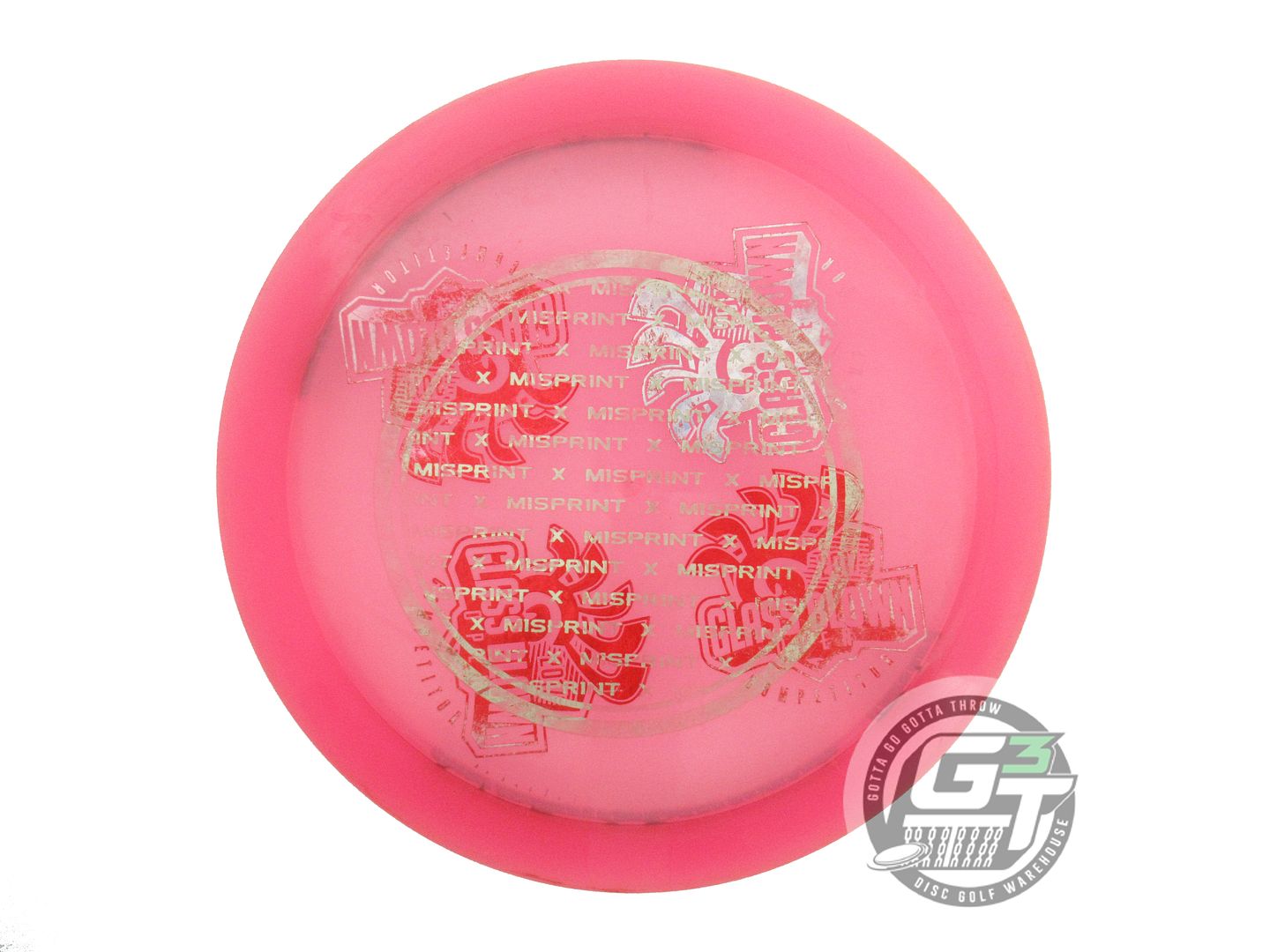 USED Dynamic Discs X-OUT Lucid Criminal 172g Pink Distance Driver Golf Disc