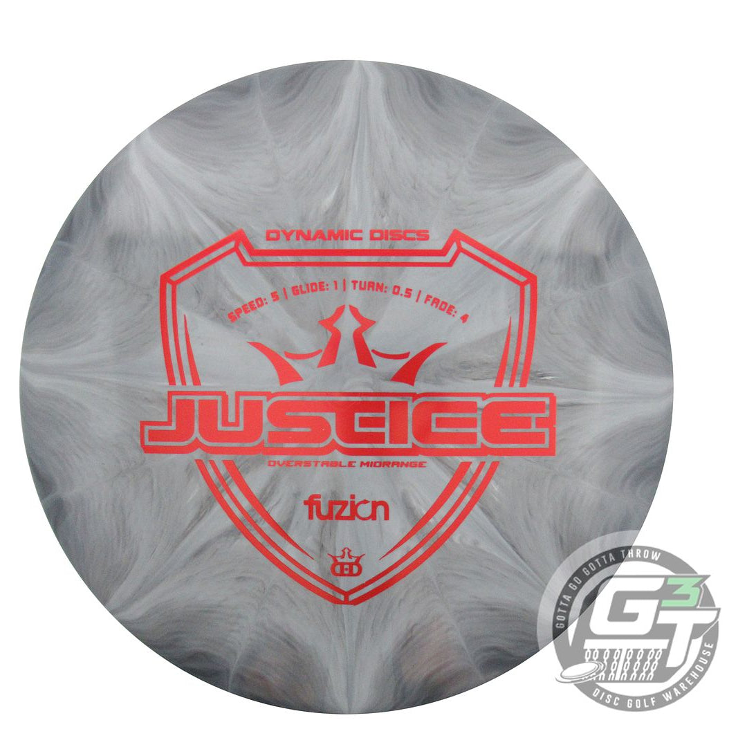 Dynamic Discs Fuzion Burst Justice Midrange Golf Disc (Individually Listed)