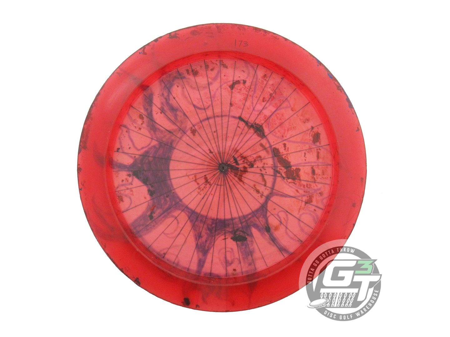 USED Innova Champion Xcaliber 171g Red HOME DYED Distance Driver Golf Disc