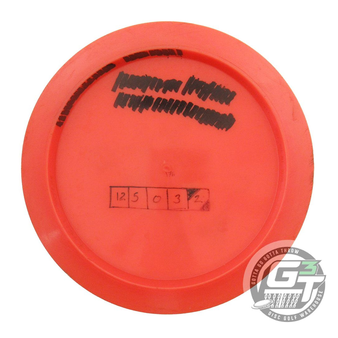 USED Discraft Big Z Force 176g Orange Gold Shatter Foil Distance Driver Disc