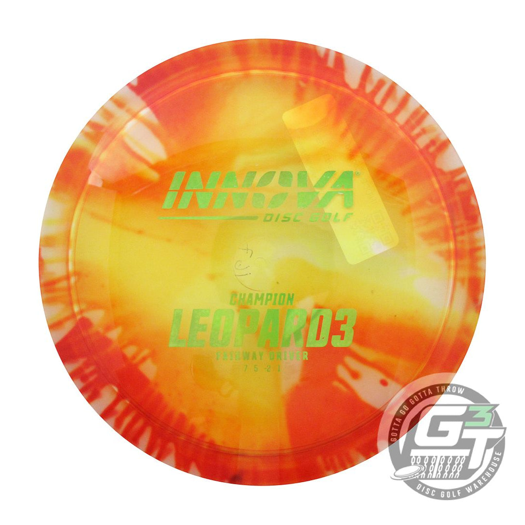 Innova I-Dye Champion Leopard3 Fairway Driver Golf Disc (Individually Listed) - Gotta Go Gotta Throw