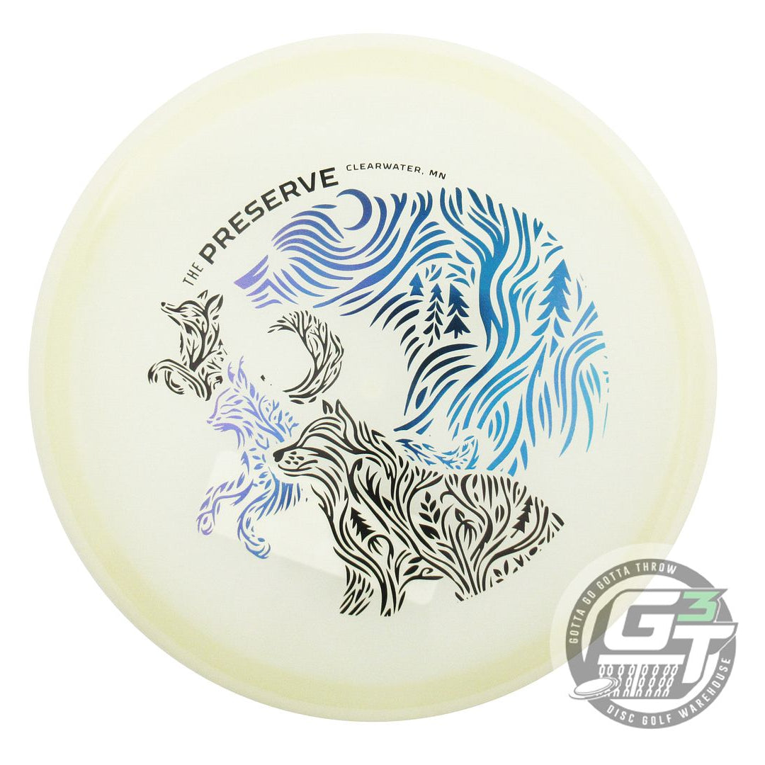 Axiom Limited Edition The Preserve Wilderness Stamp Total Eclipse Glow Proton Hex Midrange Golf Disc (Individually Listed)