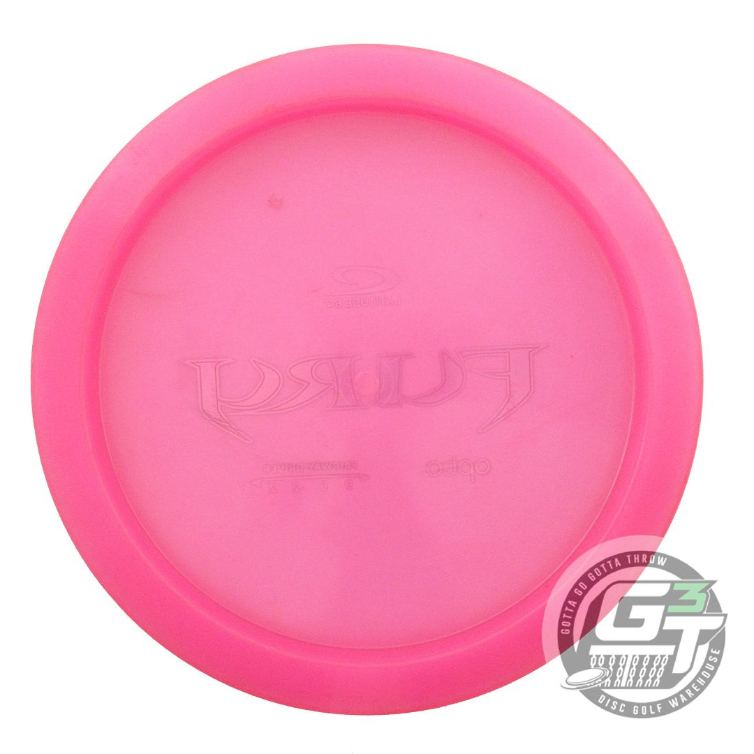 USED Latitude 64 Opto Fury 174g Pink Green Foil Fairway Driver Golf Disc