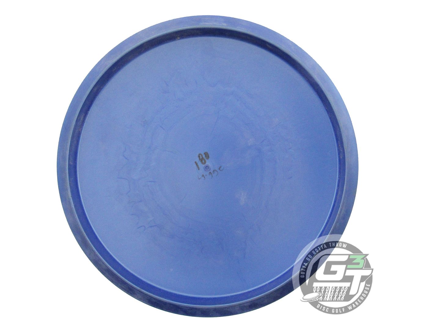 USED Legacy Discs Legend Gauge 180g Blurple Blue Foil CHALKY Midrange Golf Disc