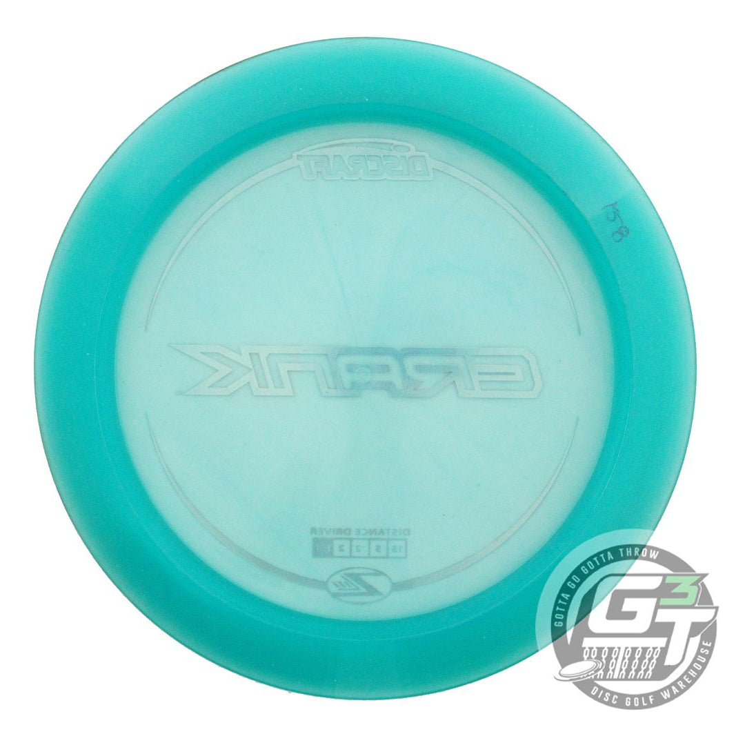 USED Discraft Z Lite Crank 159g Seafoam Flag Foil Distance Driver Golf Disc