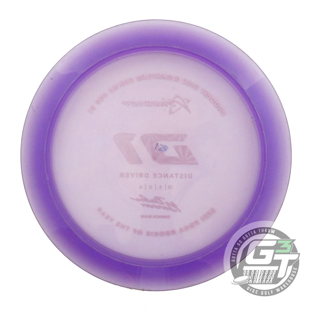 USED Prodigy Discs 400 D1 173g Purple Red Prism Foil Distance Driver Golf Disc