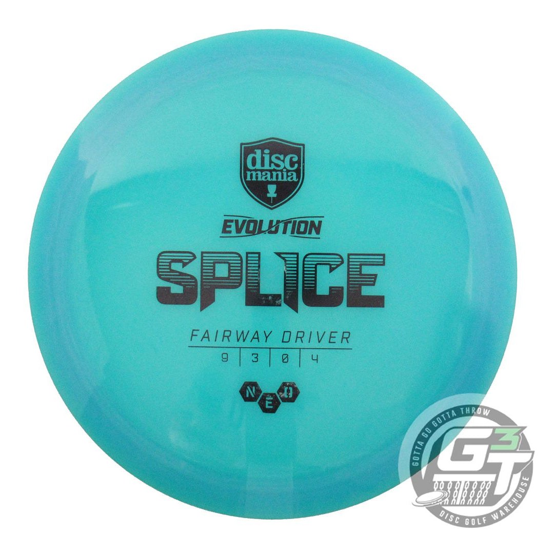 USED DiscMania Neo Splice 169g Teal Black Stamp Fairway Driver Golf Disc