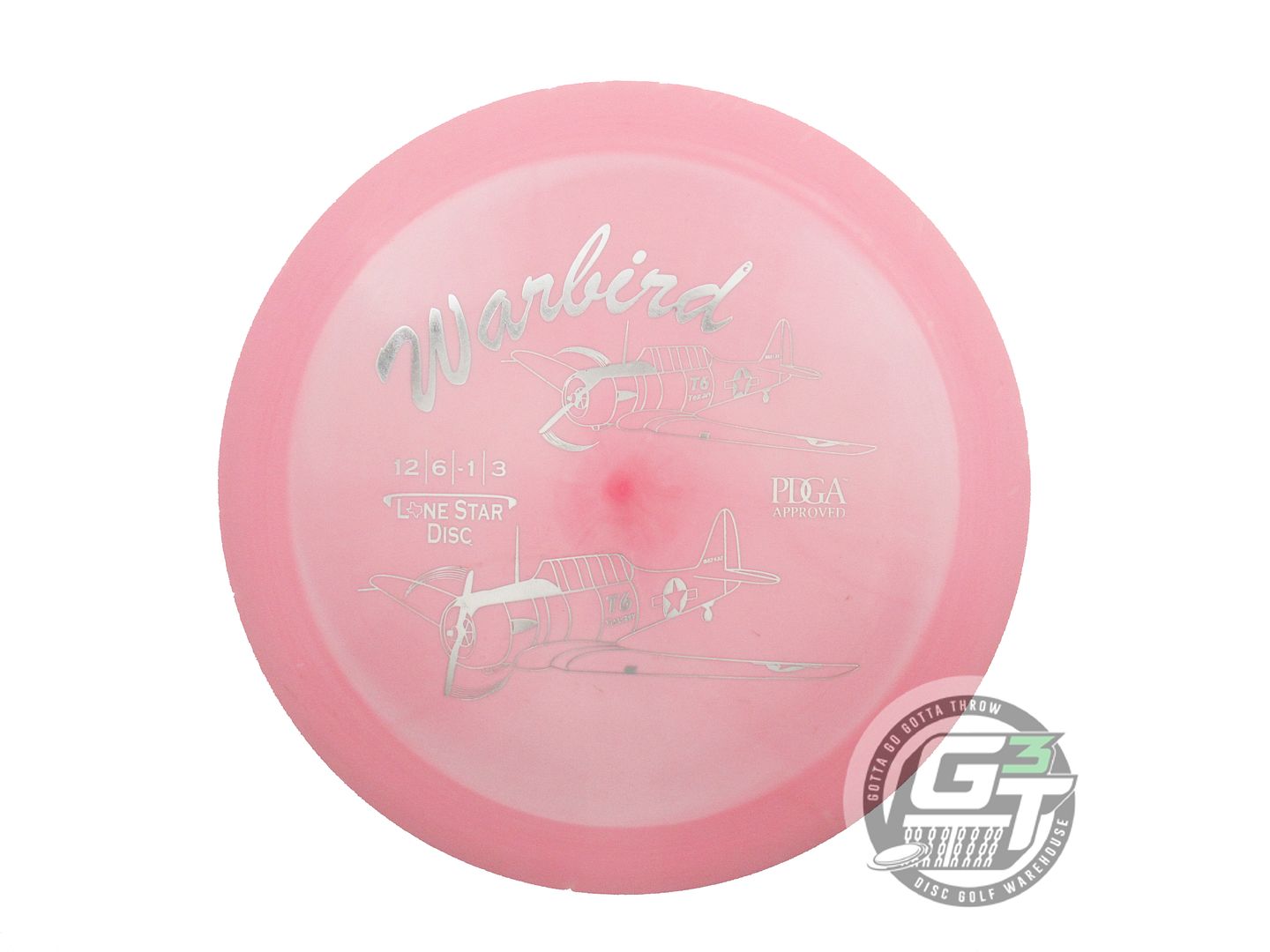 USED Lone Star 2 PLANES Lima Warbird 157g Pink Silver Foil Distance Driver Disc
