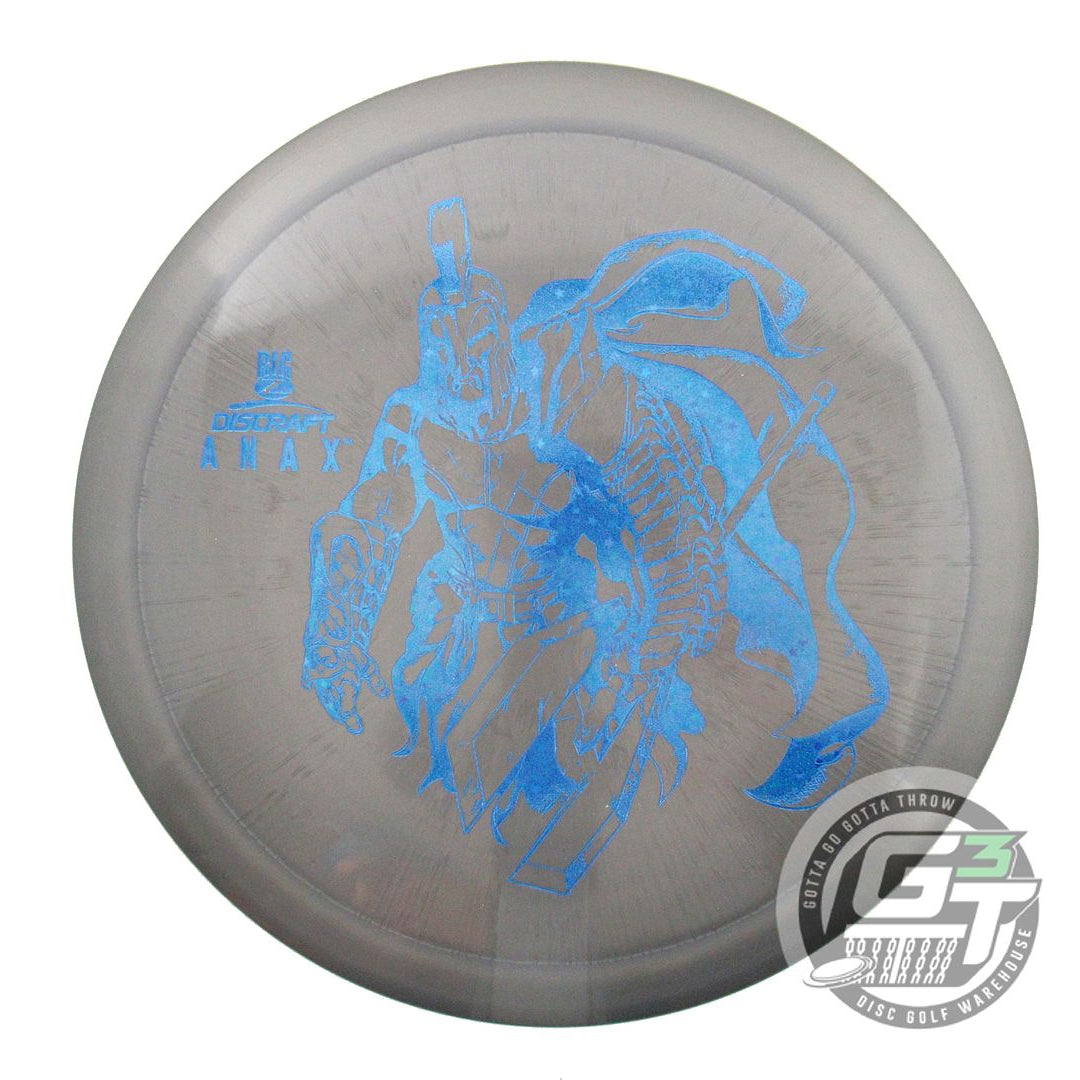 NOS Discraft Big Z Anax 176g Gray Blue Star Foil Driver Golf Disc