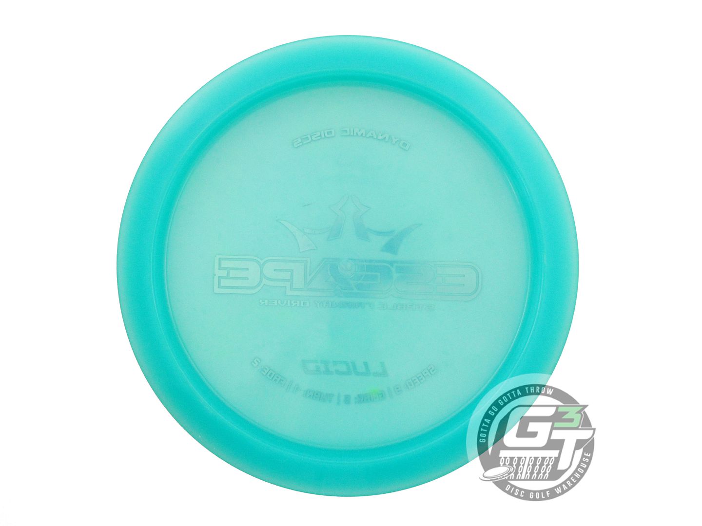 USED Dynamic Discs Lucid Escape 173g Seafoam Teal Foil Fairway Driver Golf Disc