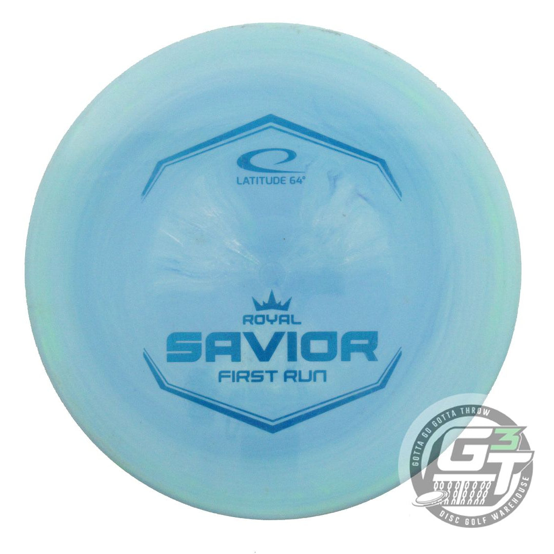 USED Latitude 64 FIRST RUN Royal Grand Savior 173g Teal Blue Foil Midrange Disc