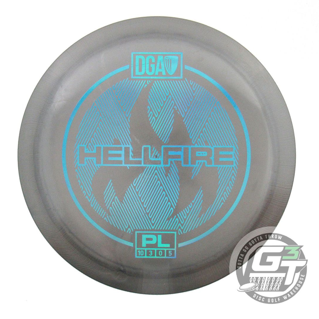 USED DGA ProLine Hellfire 169g Gray Blue Holo Foil Fairway Driver Disc