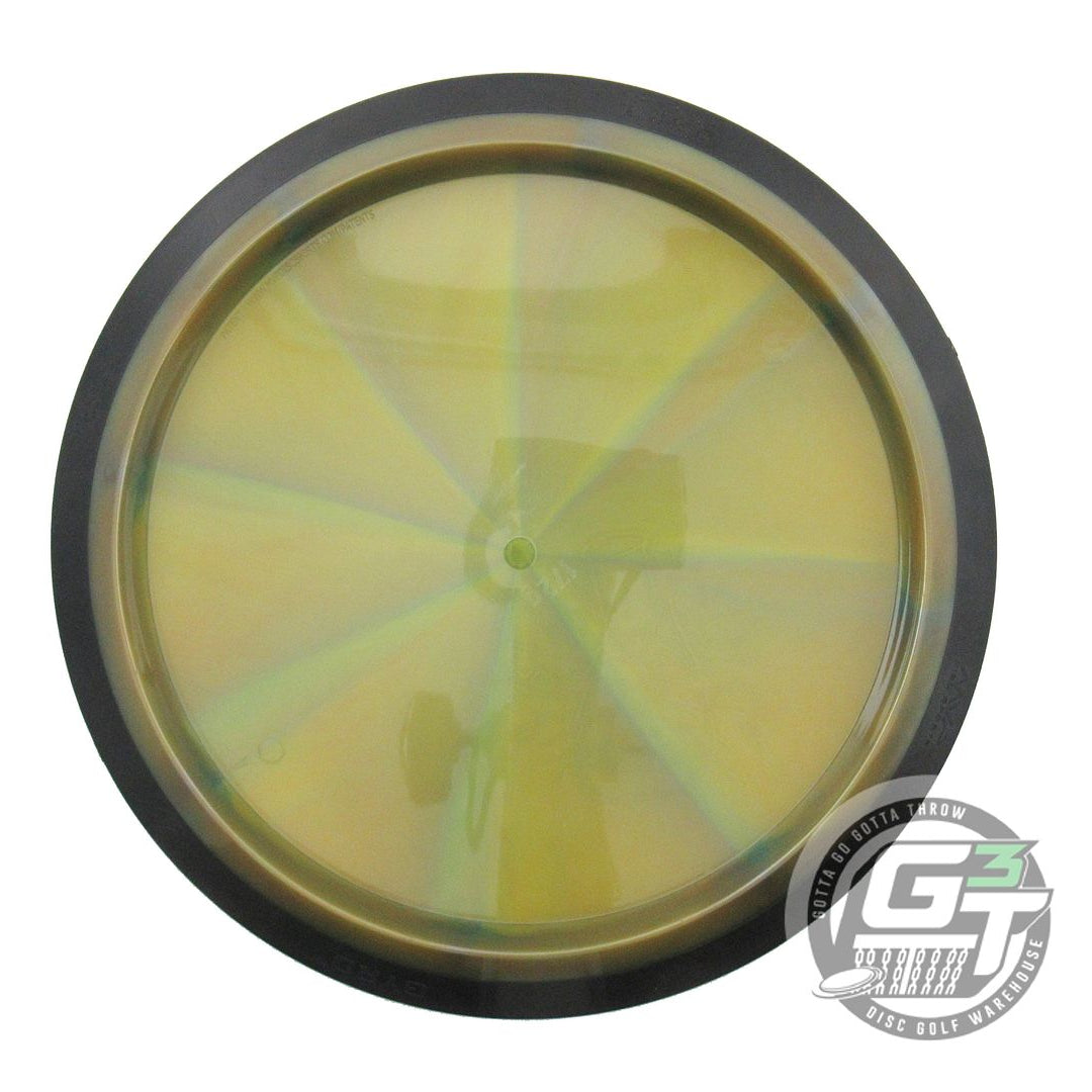 NOS MVP Disc Sports X-OUT Plasma Tesla 172g Gold-Lime Distance Driver Golf Disc