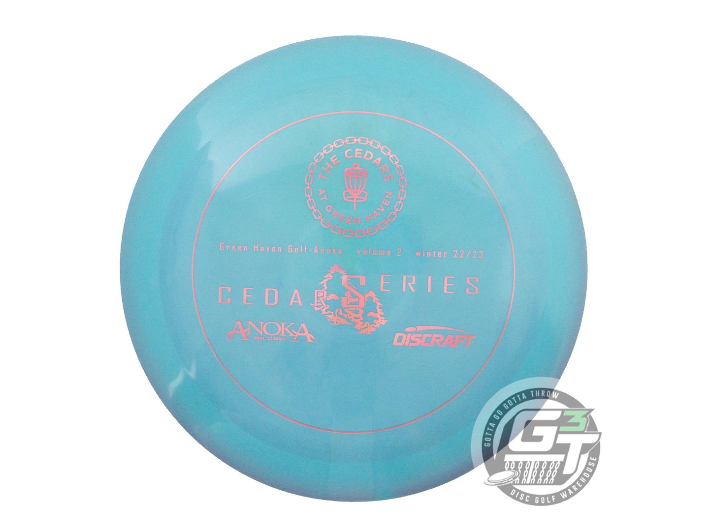 USED Discraft ESP Scorch 176g Teal Pink Foil Distance Driver Golf Disc