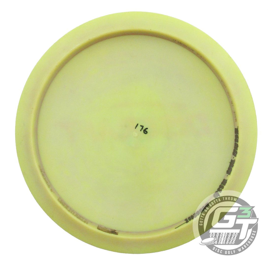 USED Discraft ESP Undertaker 176g Lime Rainbow Foil Distance Driver Golf Disc