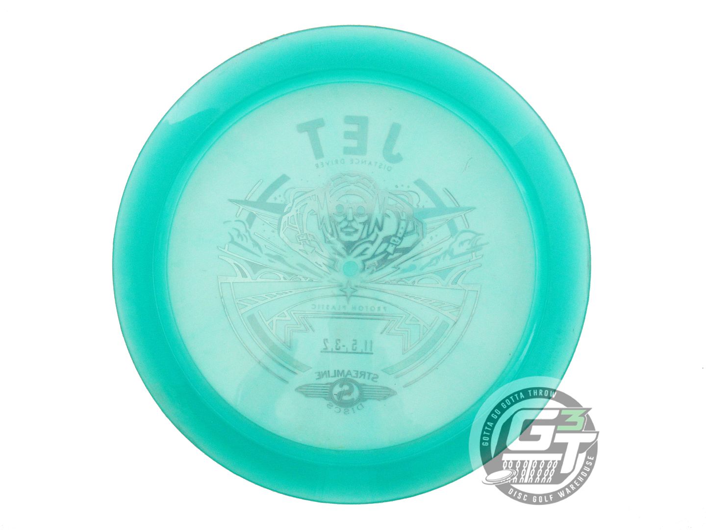 USED Streamline Discs Proton Jet 168g Green Distance Driver Golf Disc