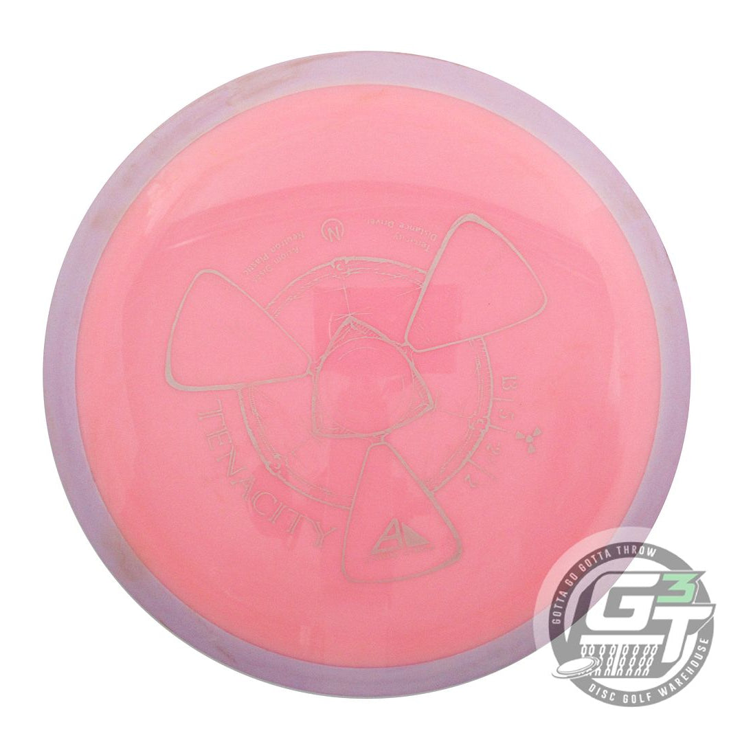USED Axiom Discs Neutron Tenacity 174g Pink Lilac Rim Distance Driver Golf Disc