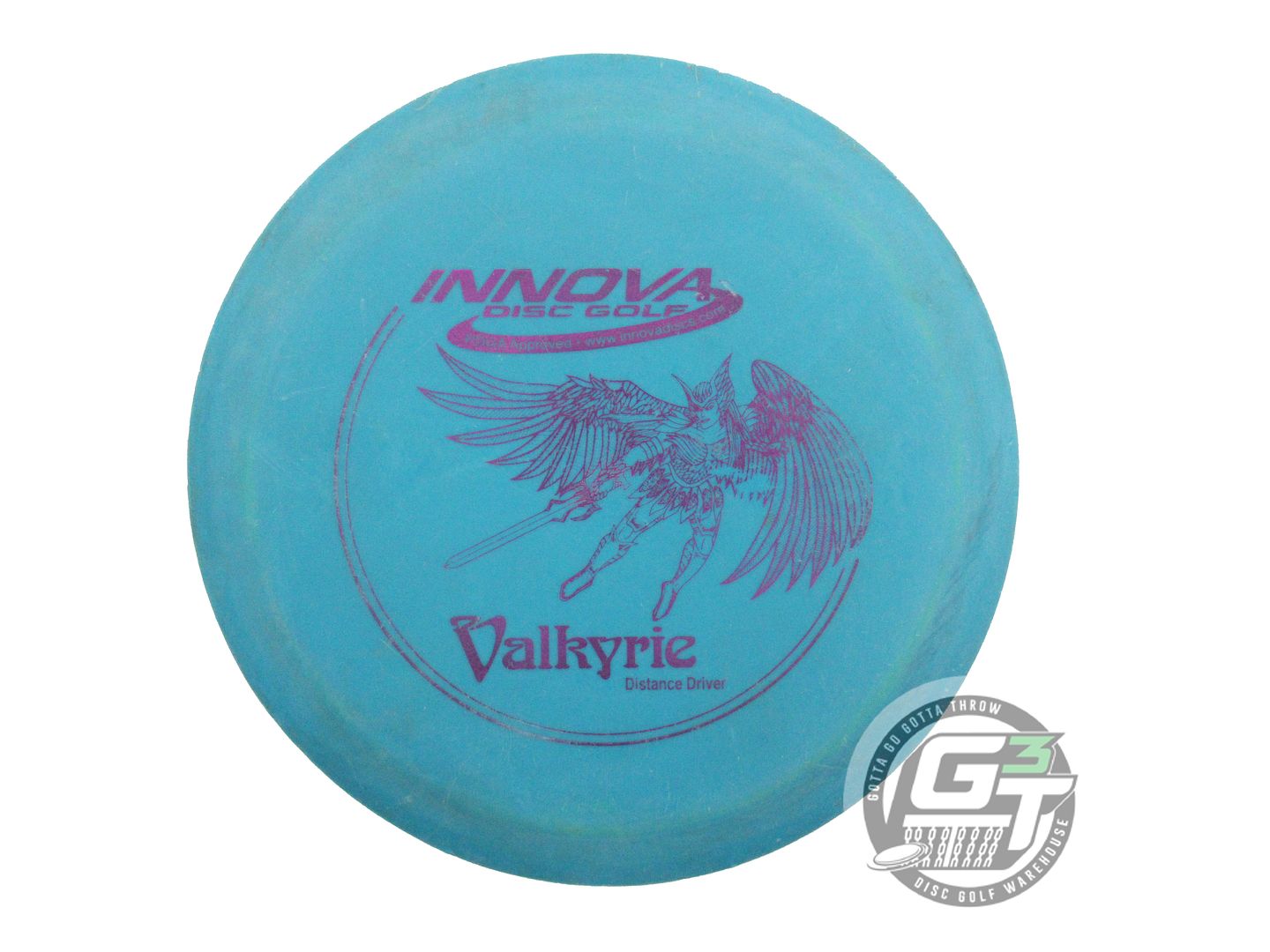 USED Innova DX Valkyrie 173g Teal Purple Foil Distance Driver Golf Disc