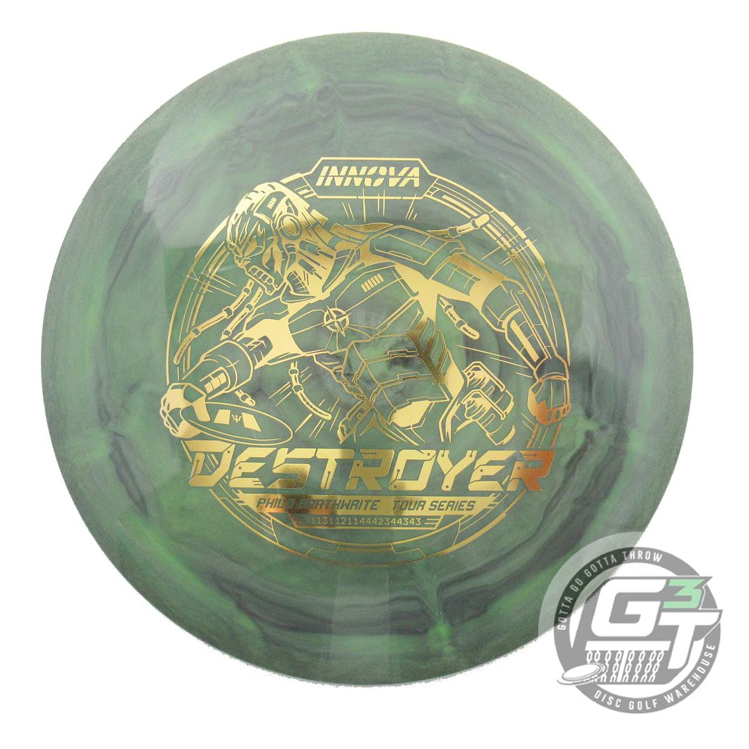 Innova Limited Edition 2025 Tour Series Philo Brathwaite Swirl Star Destroyer Distance Driver Golf Disc (Individually Listed)