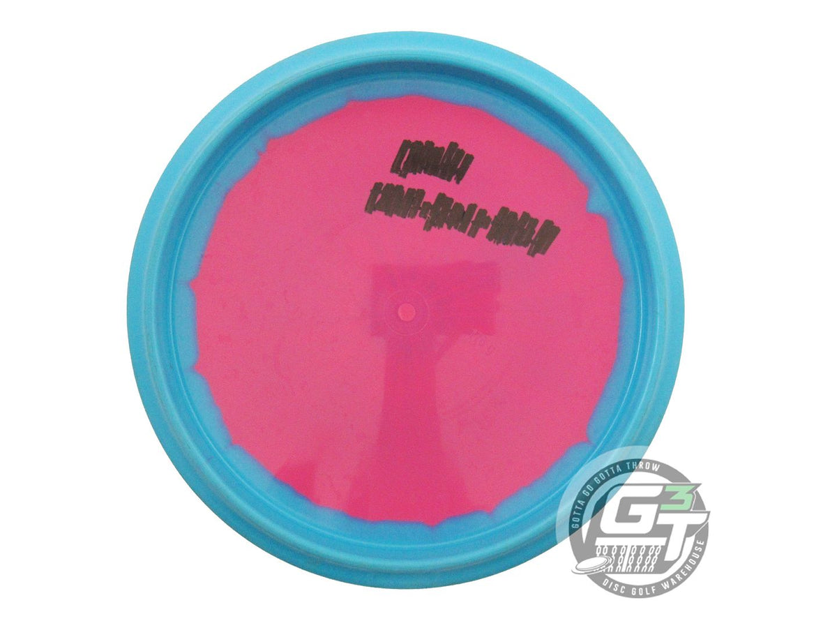 USED Dynamic Discs Fuzion Orbit Justice 176g Teal-Pink Midrange Golf Disc