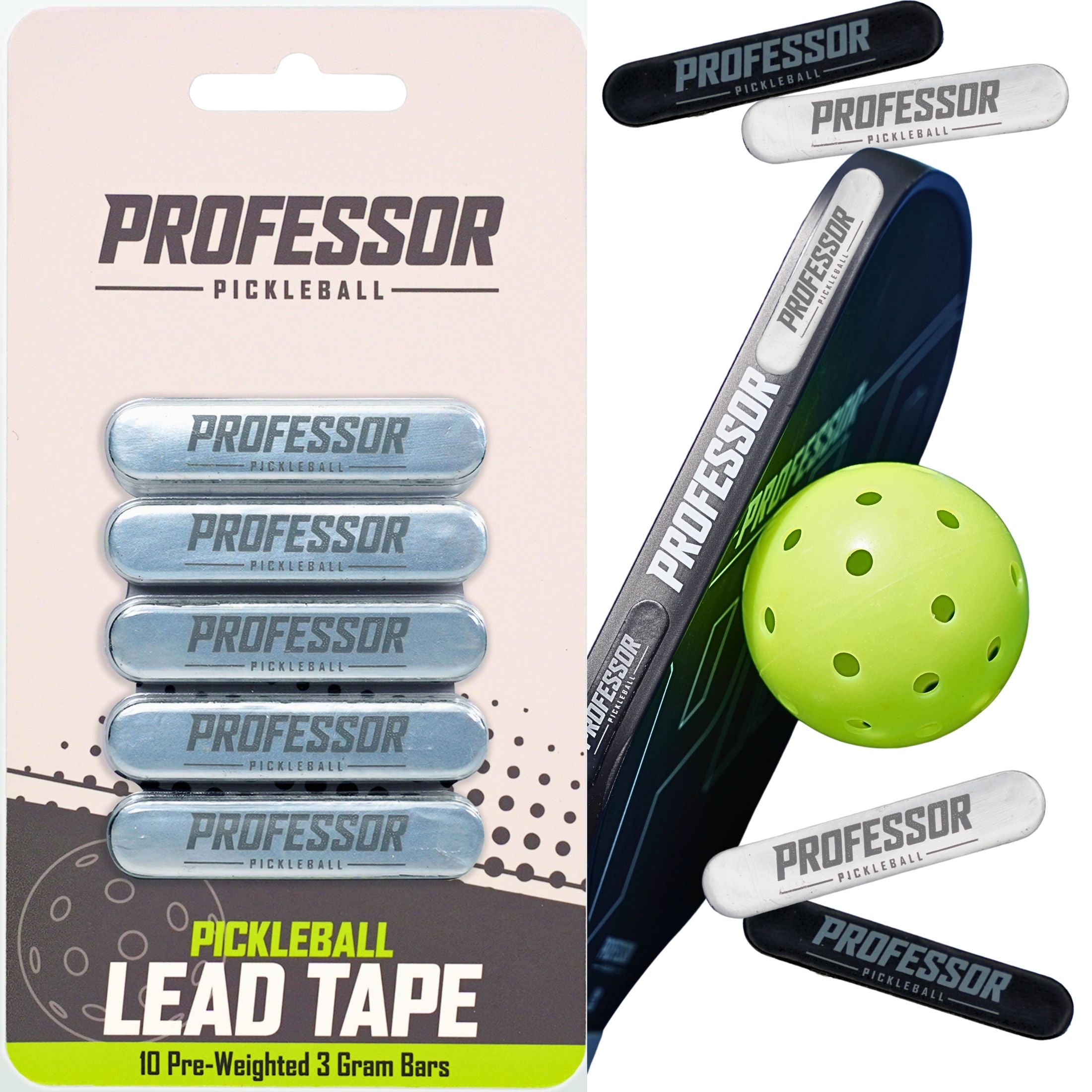 Pre-Weighted Lead Tape 3g Bars