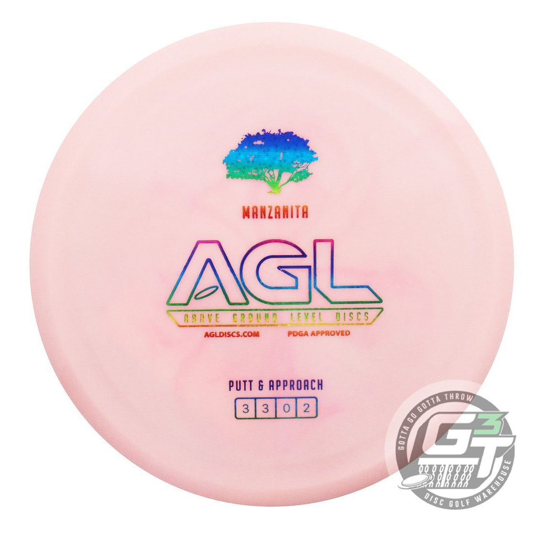 Above Ground Level Alpine Manzanita Putter Golf Disc (Individually Listed)