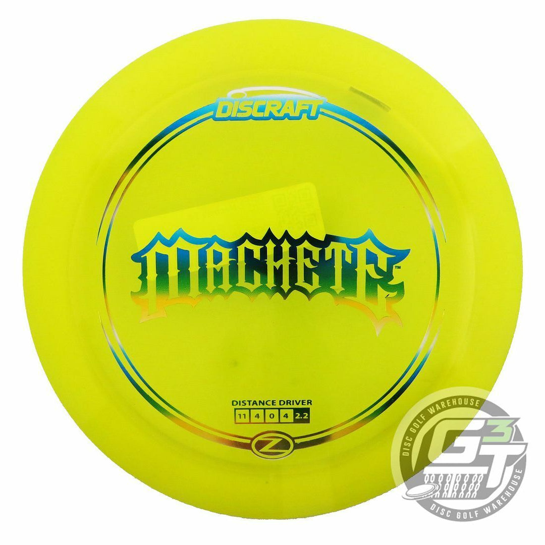 Discraft Elite Z Machete Distance Driver Golf Disc (Individually Listed)
