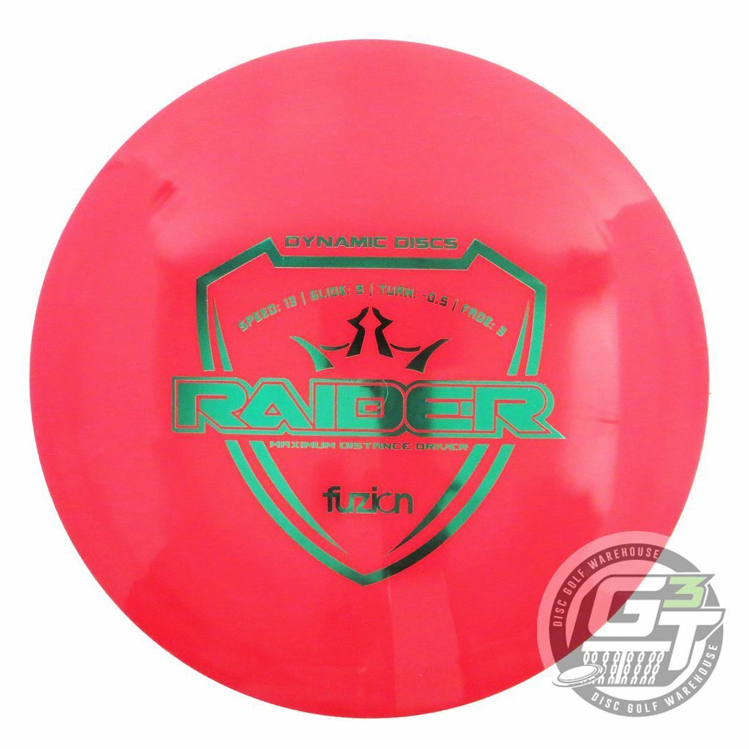 Dynamic Discs Fuzion Raider Distance Driver Golf Disc (Individually Listed)