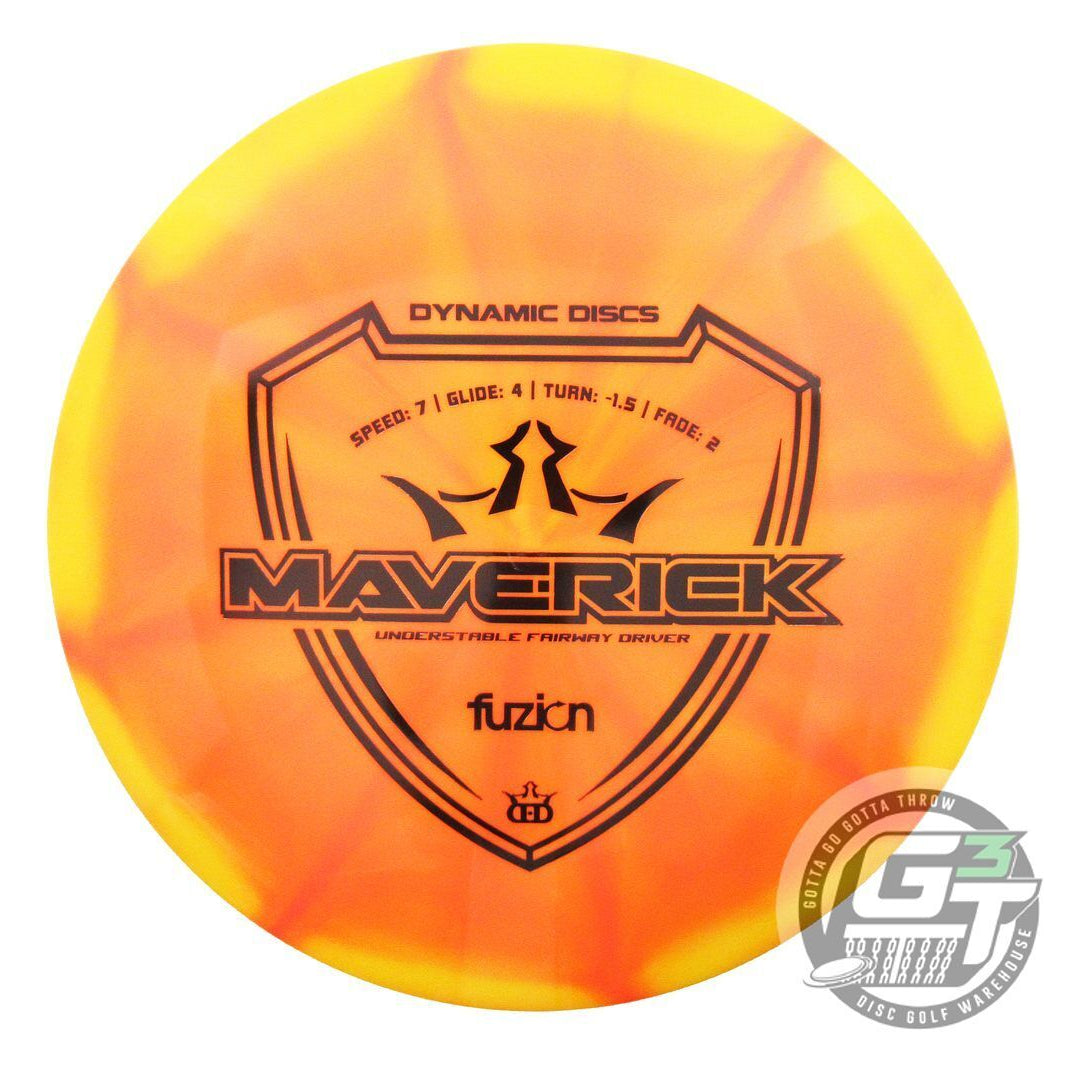 Dynamic Discs Fuzion Burst Maverick Fairway Driver Golf Disc (Individually Listed)