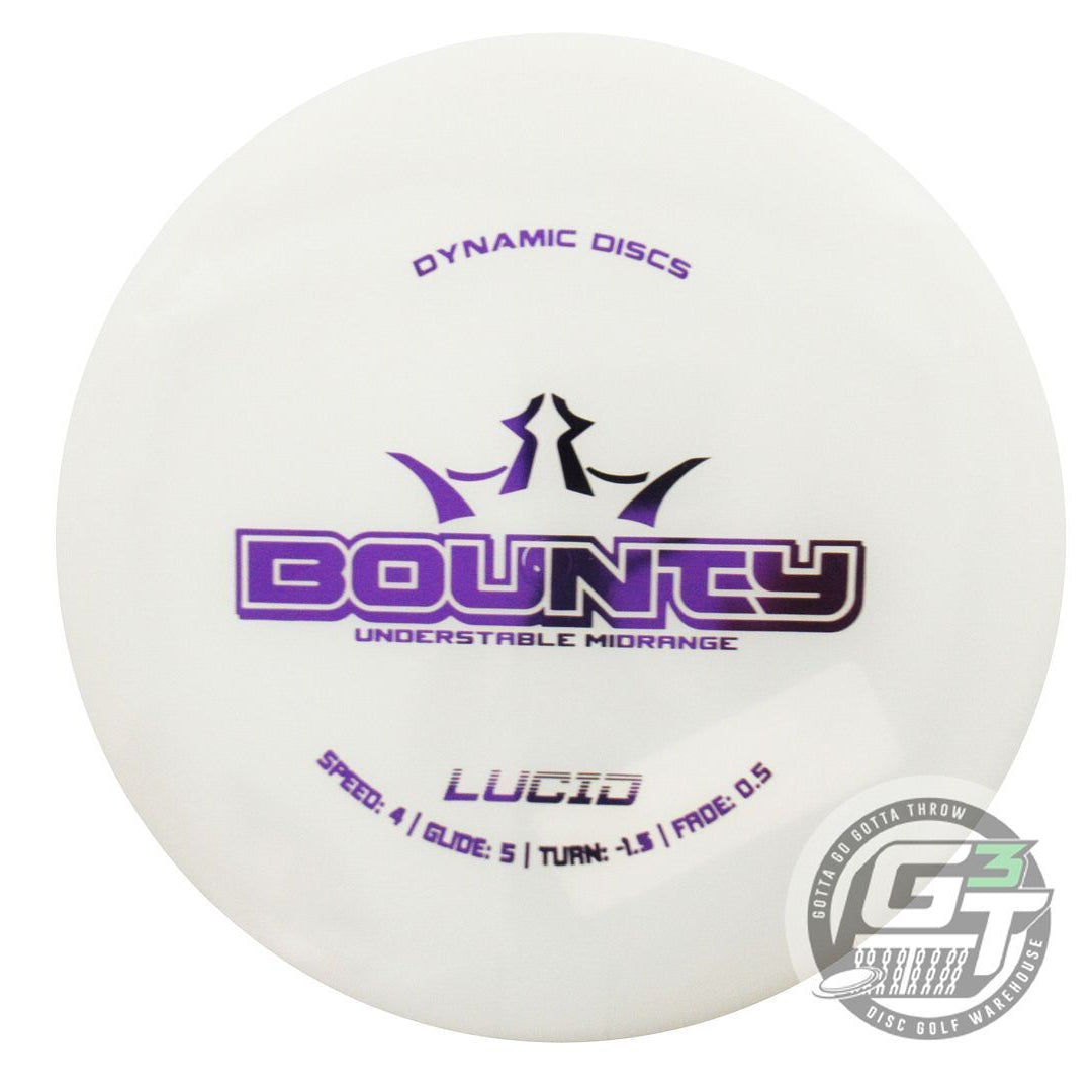 Dynamic Discs Lucid Bounty Midrange Golf Disc (Individually Listed)