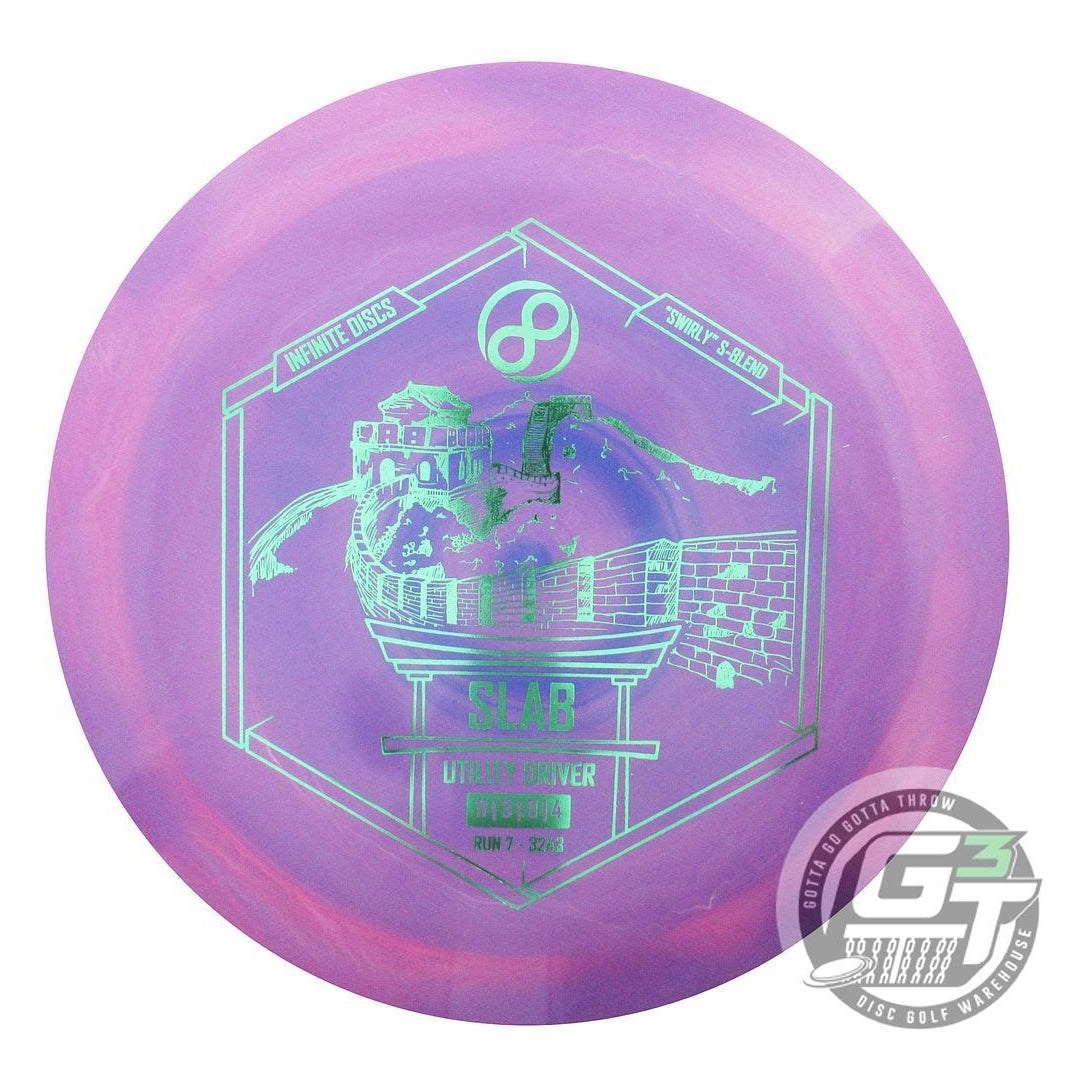 Infinite Discs Swirly S-Blend Slab Distance Driver Golf Disc (Individually Listed)