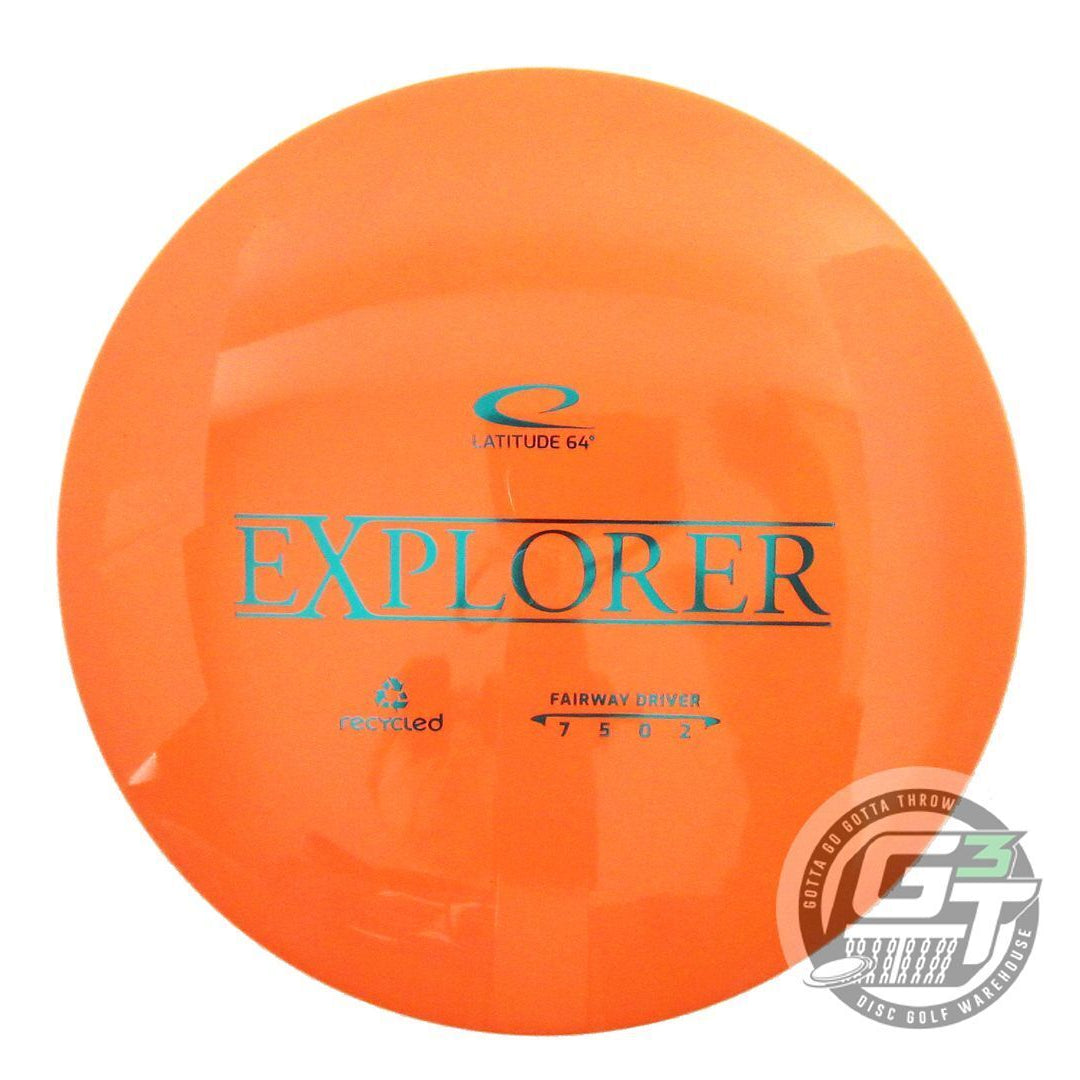Latitude 64 Recycled Gold Explorer Fairway Driver Golf Disc (Individually Listed)