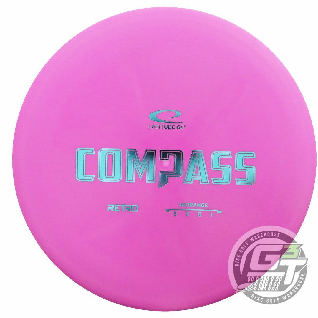 Latitude 64 Retro Line Compass Midrange Golf Disc (Individually Listed)