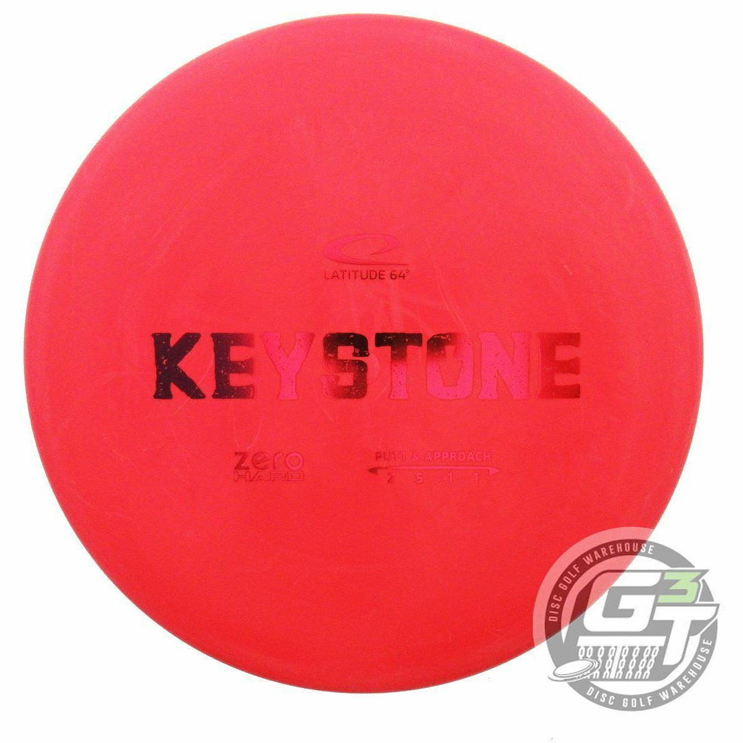 Latitude 64 Zero Line Hard Keystone Putter Golf Disc (Individually Listed)