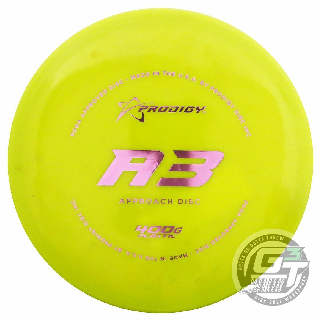 Prodigy 400G Series A3 Approach Midrange Golf Disc (Individually Listed)