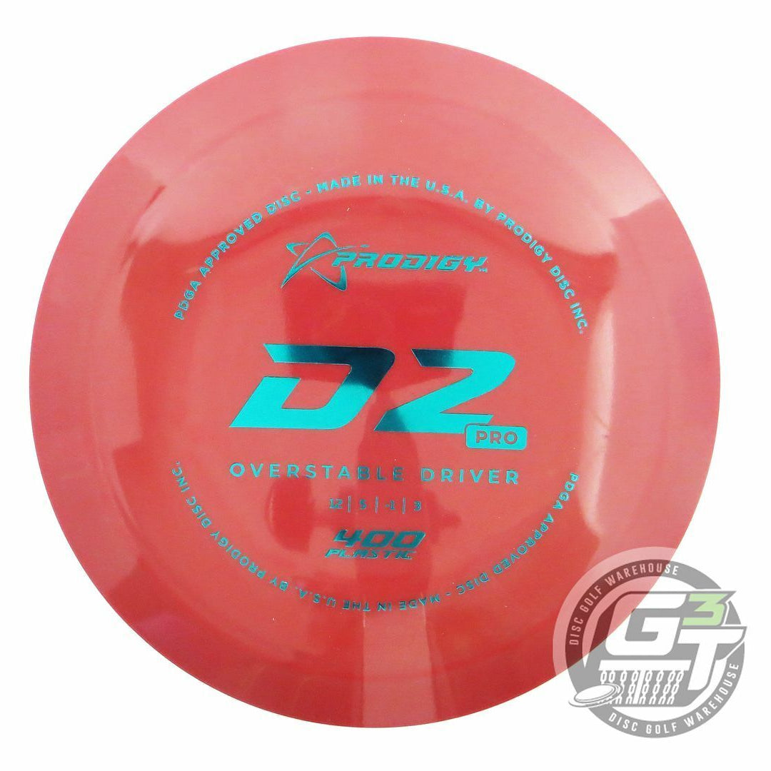 Prodigy 400 Series D2 Pro Distance Driver Golf Disc (Individually Listed)