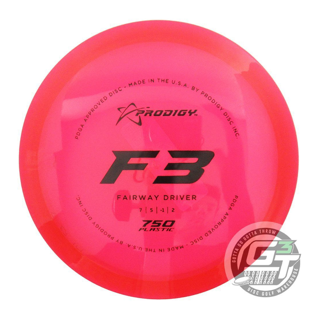 Prodigy 750 Series F3 Fairway Driver Golf Disc (Individually Listed)
