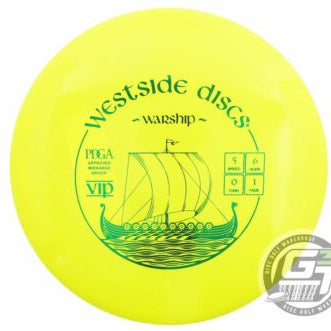 Westside VIP Warship Midrange Golf Disc (Individually Listed)
