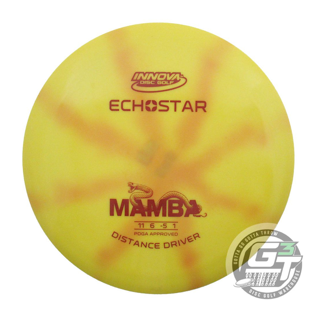 USED Innova Echo Star Mamba 174g Yellow HOME DYED PENNED Distance Driver Disc