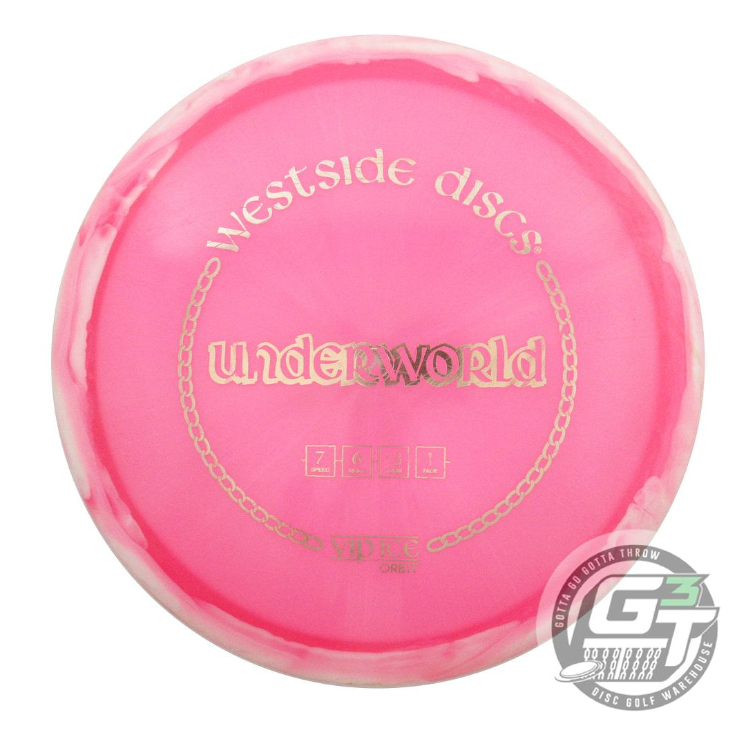 USED Westside Discs VIP Ice Orbit Underworld 173g Pink Driver Golf Disc