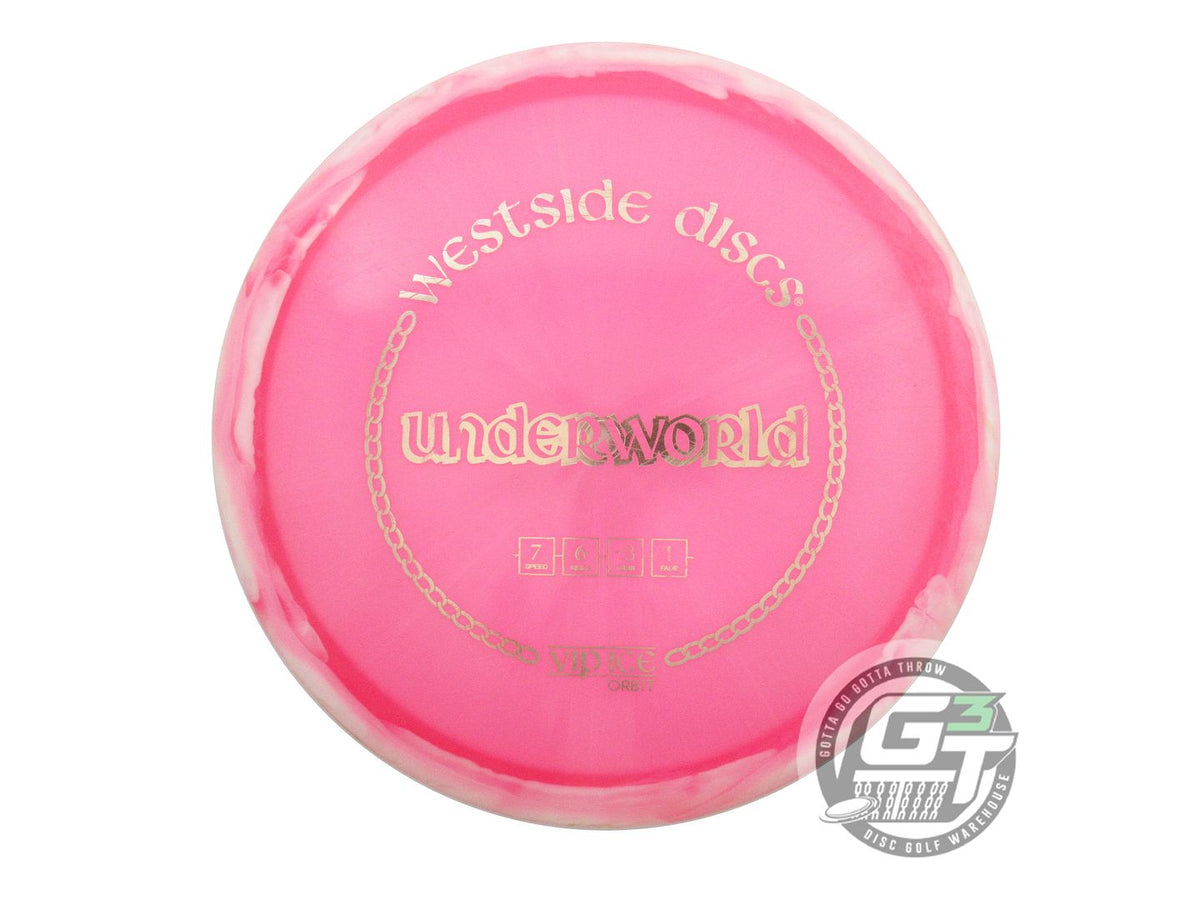 USED Westside Discs VIP Ice Orbit Underworld 173g Pink Driver Golf Disc