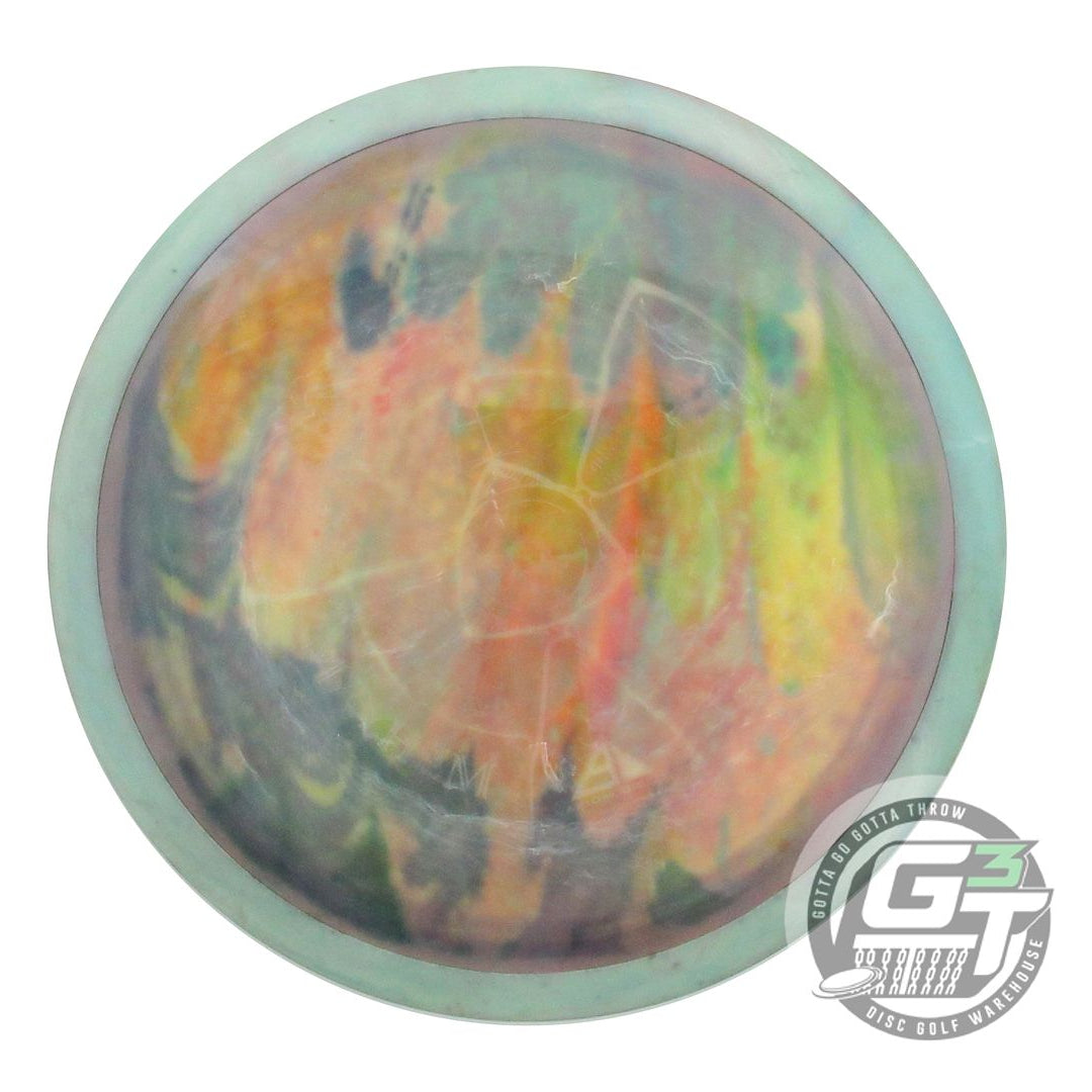 USED Axiom Discs Neutron Mayhem 170g Yellow Seafoam HOME DYED Driver Golf Disc