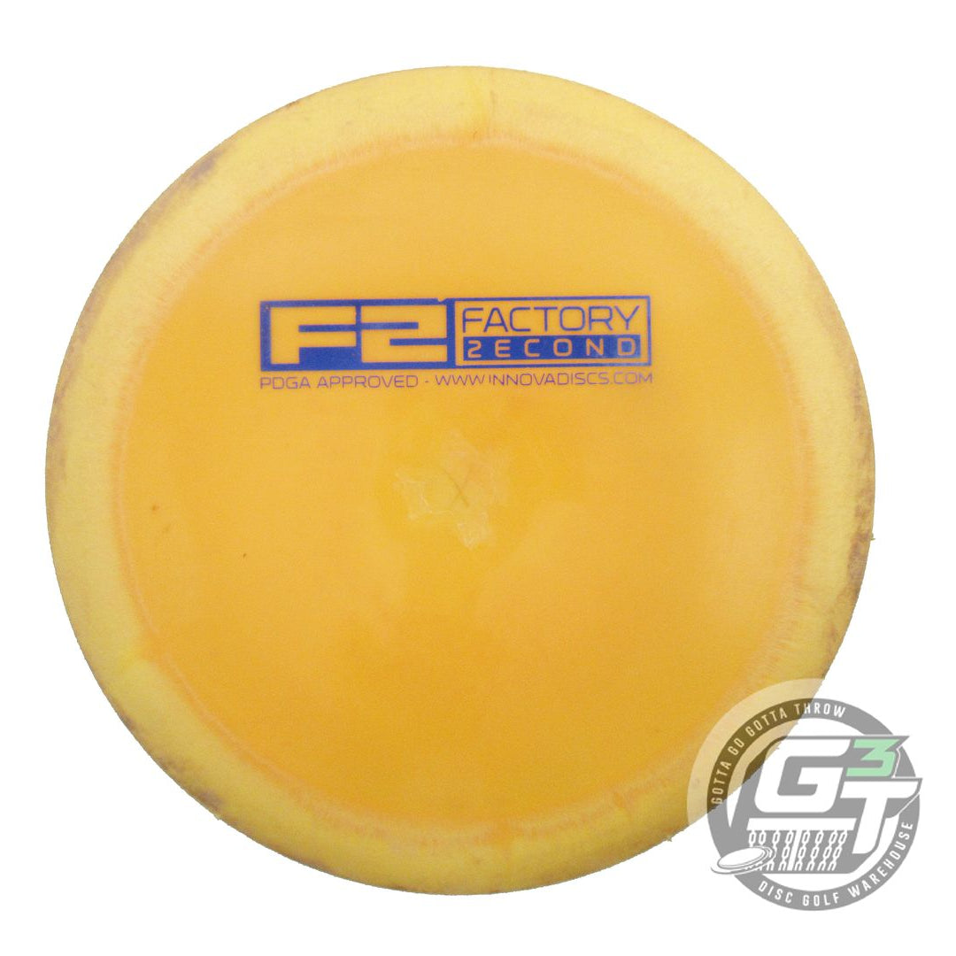 USED Innova X-OUT Star Destroyer 142g Marigold Distance Driver Golf Disc