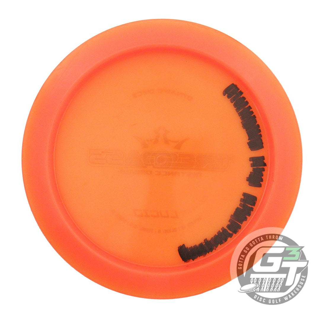 USED Dynamic Discs Lucid Trespass 175g Orange Silver Foil Distance Driver Disc