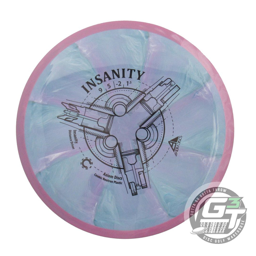 Axiom Cosmic Neutron Insanity Distance Driver Golf Disc (Individually Listed) - Gotta Go Gotta Throw