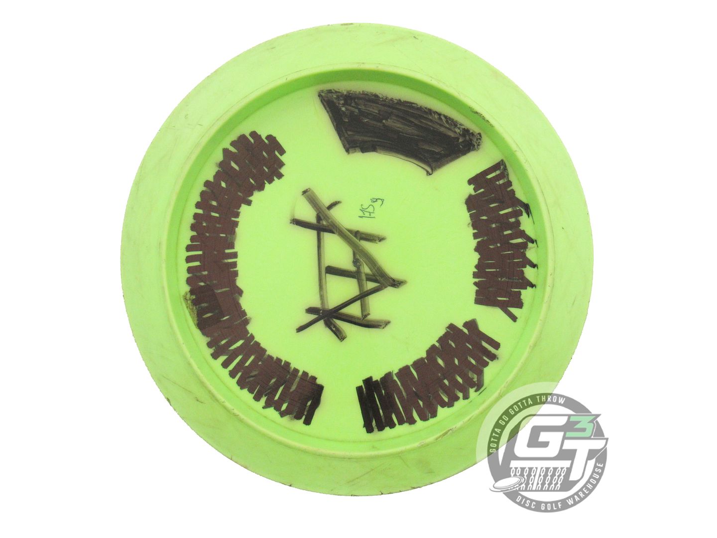 USED DGA ProLine Hurricane 175g Lime Purple Stamp Distance Driver Disc