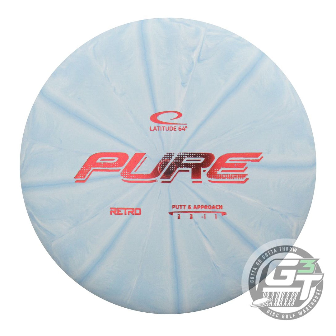 Latitude 64 Retro Burst Pure Putter Golf Disc (Individually Listed) - Gotta Go Gotta Throw