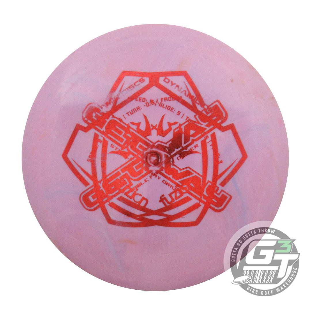 USED Dynamic Discs X-OUT Fuzion Getaway 175g Lilac Distance Driver Golf Disc