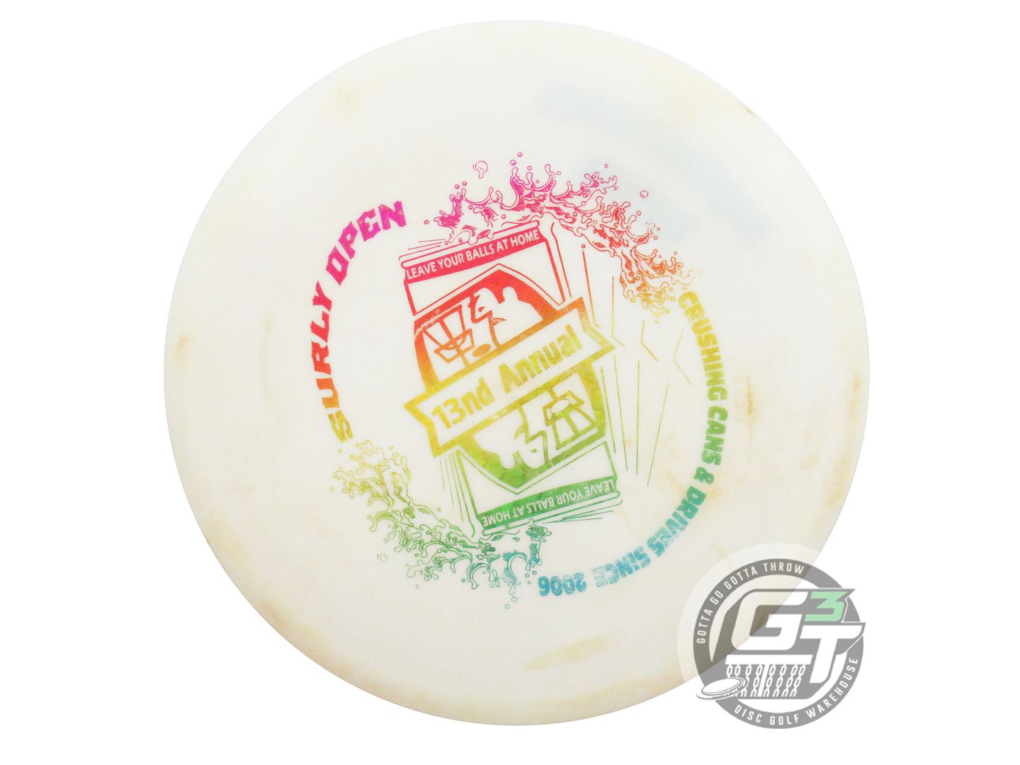 USED Discraft ESP Buzzz 172g White Rainbow Shatter Foil Midrange Golf Disc